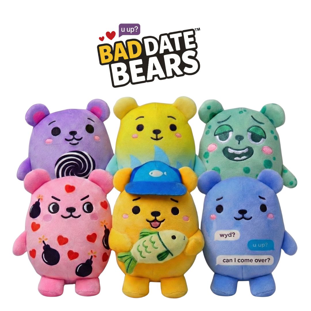 All six Bad Date Bears
